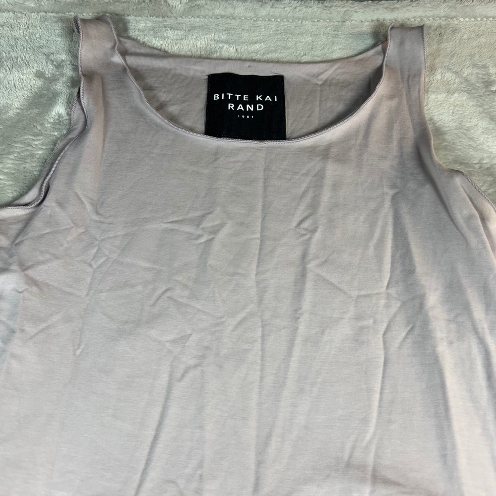 Bitte Kai Rand Women's M Midi Dress Light Pink Tencel Organic Cotton Sleeveless